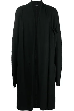 Balmain Langer Jersey-Strickmantel