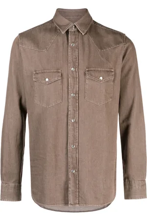 Tom Ford Langärmeliges Jeanshemd