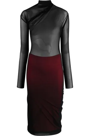 Amazuìn Minikleid im Layering-Look