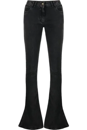 Balmain Halbhohe Schlagjeans