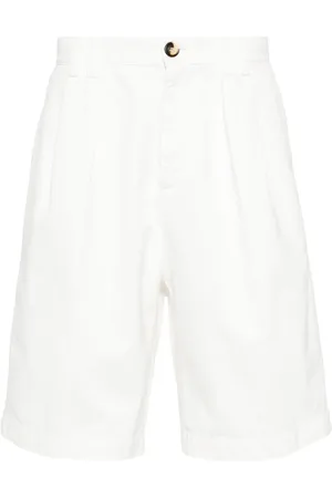 Brunello Cucinelli Gerade Shorts mit Bundfalten