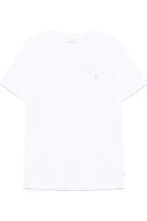 Les Deux T-Shirt mit Logo-Stickerei