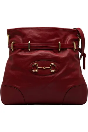 Gucci 2016-2020 pre-owned Horsebit 1955 Umhängetasche mit Kordelzug