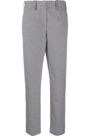 Balmain Hose mit Hahnentrittmuster