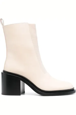 Jil Sander Stiefeletten mit Blockabsatz