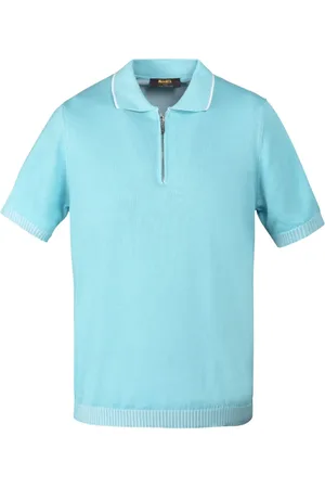 MOORER Cotton polo shirt