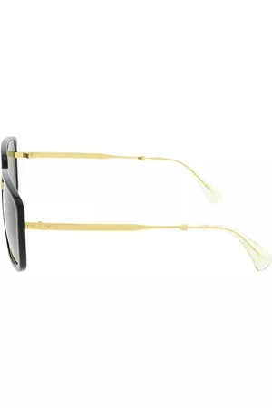 Gucci Damen Sonnenbrillen - Sonnenbrillen - GG0787S-002 61 Sunglass MAN METAL - Gr. unisize - in - für Damen