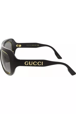 Gucci Damen Sonnenbrillen - Brillen - GG1108S-001 56 Man Injection - Gr. unisize - in - für Damen