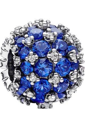 PANDORA Charms - Sterling silver charm withcrystal andcubic zirconi - Gr. unisize - in Blau - für Damen