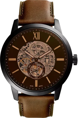 Fossil Uhren - Townsman Automatikuhr - Gr. unisize - in Schwarz - für Damen