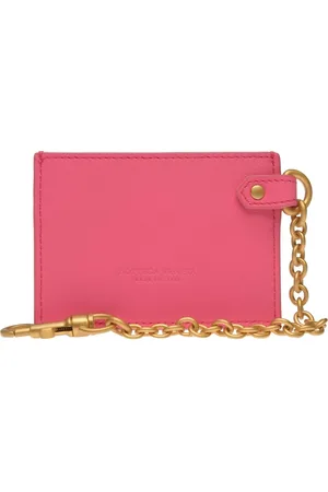 Bottega Veneta Portemonnaies - Logo Card Case Keychain - Gr. unisize - in - für Damen