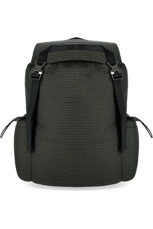 Emporio Armani Rucksäcke - Military Green Monogram Backpack - Gr. unisize - in - für Damen