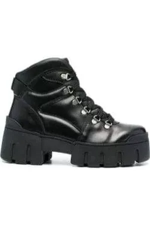 Isabel Marant Stiefel - Lace-Up Leather Boots - Gr. 39 (EU) - in - für Damen