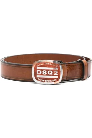 Dsquared2 Gürtel - Dsq2 Logo Buckle Belt - Gr. 90 - in - für Damen