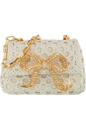 Self-Portrait Crossbody Bags - Woven Leather Micro Bag - Gr. unisize - in - für Damen