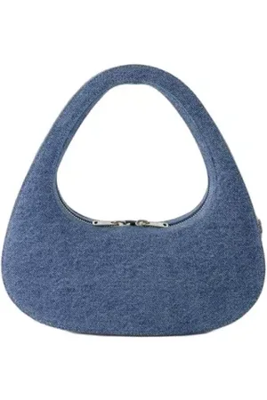 COPERNI Crossbody Bags - Swipe Shoulder Bag - Canvas - Washed Blue - Gr. unisize - in - für Damen