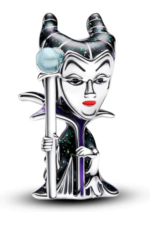 PANDORA Charms - Disney Villains Maleficent Charm - Gr. unisize - in Schwarz - für Damen