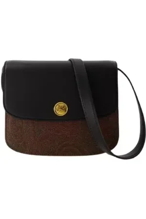 Etro Shopper - Tracolla Crossbody - Leather - Black - Gr. unisize - in - für Damen