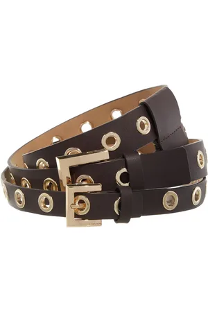 Michael Kors Gürtel - Double Belt Set With Grommets - Gr. L - in - für Damen