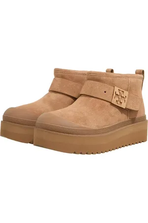 Tory Burch Stiefel & Boots - Mellow Shearling Platform Boot - Gr. 35,5 (EU) - in - für Damen