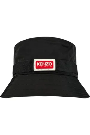 Kenzo Caps & Mützen - Bob Jungle Logo Bucket Hat - Gr. M - in - für Damen