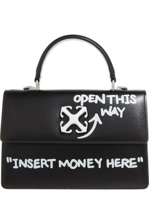 OFF-WHITE Crossbody Bags - Jitney 1.4 Top Handle Quote - Gr. unisize - in - für Damen