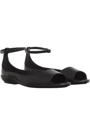 Calvin Klein Sandalen - Peep Toe Ballerina Lth - Gr. 36 (EU) - in - für Damen