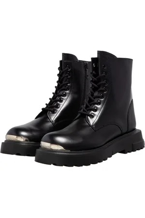 Moschino Stiefel & Boots - Square Love Stivaletto Donna - Gr. 35 (EU) - in - für Damen