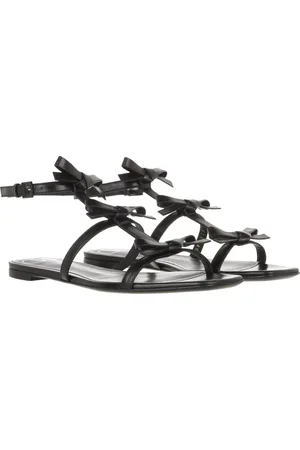 VALENTINO GARAVANI Sandalen - French Bow Flat Sandals - Gr. 36 (EU) - in - für Damen