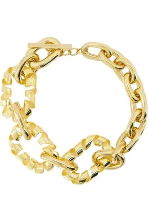 Paco rabanne Halsketten - Xl Link Twist Necklace - Metal - - Gr. unisize - in - für Damen