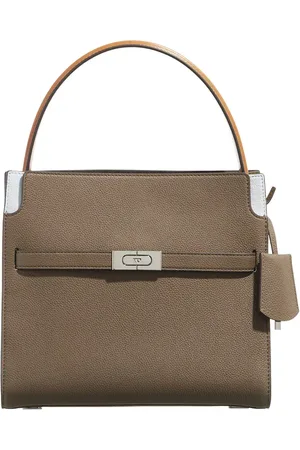 Tory Burch Crossbody Bags - Lee Radziwill Pebbled Color-Block Small Double Bag - Gr. unisize - in - für Damen