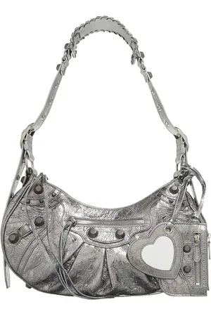 Balenciaga Crossbody Bags - Cagole Metallic Small Shoulder Bag - für Damen