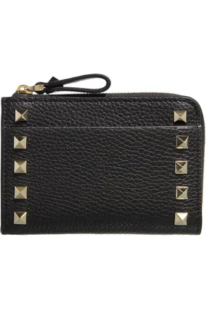 VALENTINO GARAVANI Portemonnaies - Card Case Rockstud - Gr. unisize - in - für Damen