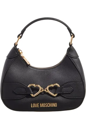 Moschino Hobo Bags - Double Heart Mini Hobo - Gr. unisize - in - für Damen