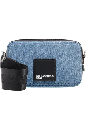 Karl Lagerfeld Crossbody Bags - Box Logo Camera Bag (Denim) - Gr. unisize - in - für Damen