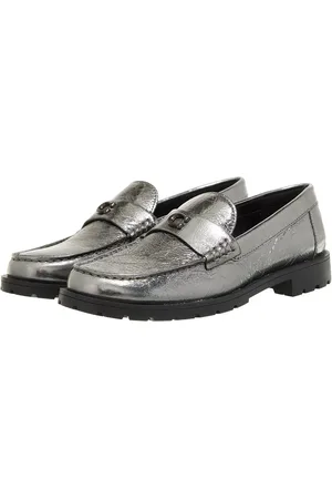 Coach Loafer - Jocelyn Crinkle Metallic Loafer - für Damen