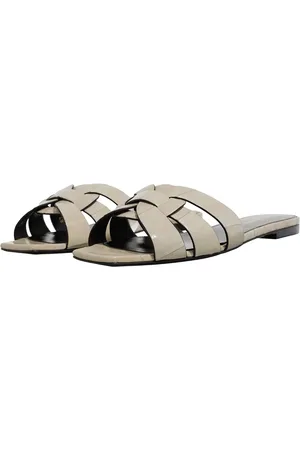 Saint Laurent Sandalen - Tribute Pantoletten Sandles - Gr. 38 (EU) - in - für Damen