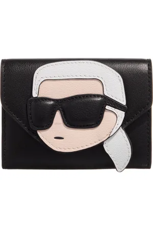 Karl Lagerfeld Portemonnaies - K/Ikonik 2.0 Leather Wlt Karl - Gr. unisize - in - für Damen