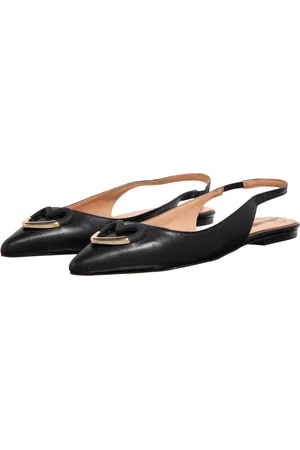 Moschino Sandalen - Heart Plaque Ballerina - Gr. 35 (EU) - in - für Damen