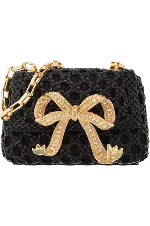 Self-Portrait Crossbody Bags - Woven Leather Micro Bag - Gr. unisize - in - für Damen