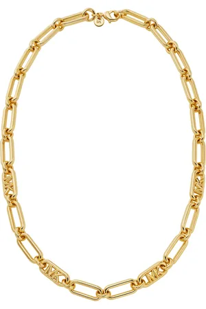 Michael Kors Halsketten - 14K -Plated Empire Link Chain Necklace - Gr. unisize - in - für Damen