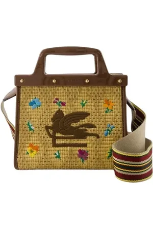 Etro Hobo Bags - Love Trotter Bag - Leather - Brown - für Damen