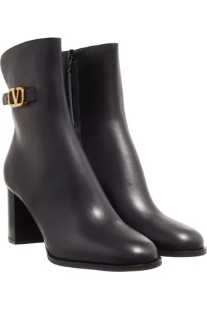 VALENTINO GARAVANI Stiefel & Boots - Signature Smooth Leather Boots - Gr. 40 (EU) - in - für Damen