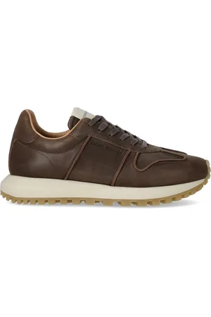 Emporio Armani Low-Top Sneaker - Dark Brown Sneaker - Gr. 41,5 (EU) - in - für Damen
