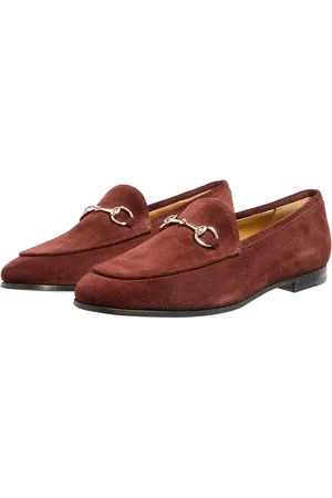 Gucci Loafer - Horsebit Suede Loafers - Gr. 36 (EU) - in - für Damen