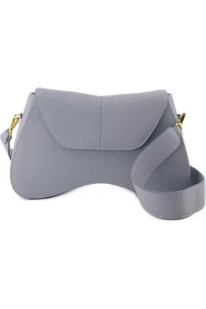 Elleme Shopper - Space Hobo Bag - Grey/Blue - Leather - Gr. unisize - in - für Damen
