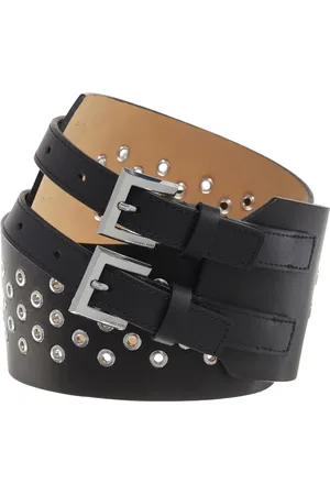 Michael Kors Gürtel - 85Mm Wide Waist With Grommets - Gr. L - in - für Damen