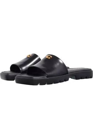 Coach Slipper & Pantoletten - Florence Leather Sandal - Gr. 36 (EU) - in - für Damen