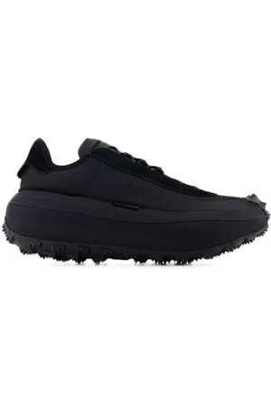 Y-3 Low-Top Sneaker - Makura Sneakers - Black/Off-White - Leather - Gr. 4 - in - für Damen