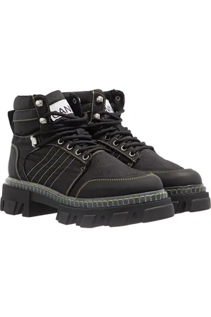 Ganni Stiefel & Boots - Cleated Lace Up Hiking Boot - Gr. 39 (EU) - in - für Damen